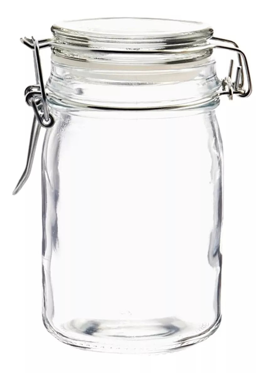 Set 6 Brocalito Vidrio Envase Redondo Regalo Dulcero 200ml