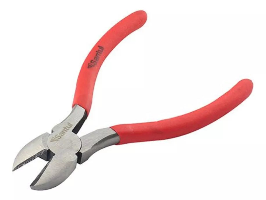 Pinza Clásica Corte Diagonal Santul 6 Acero Modelo 7688