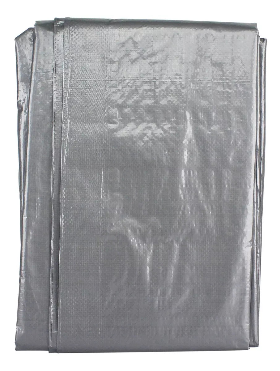 Lona Uso Ligero Reforzada Santul Polietileno 3x3m Gris 5494