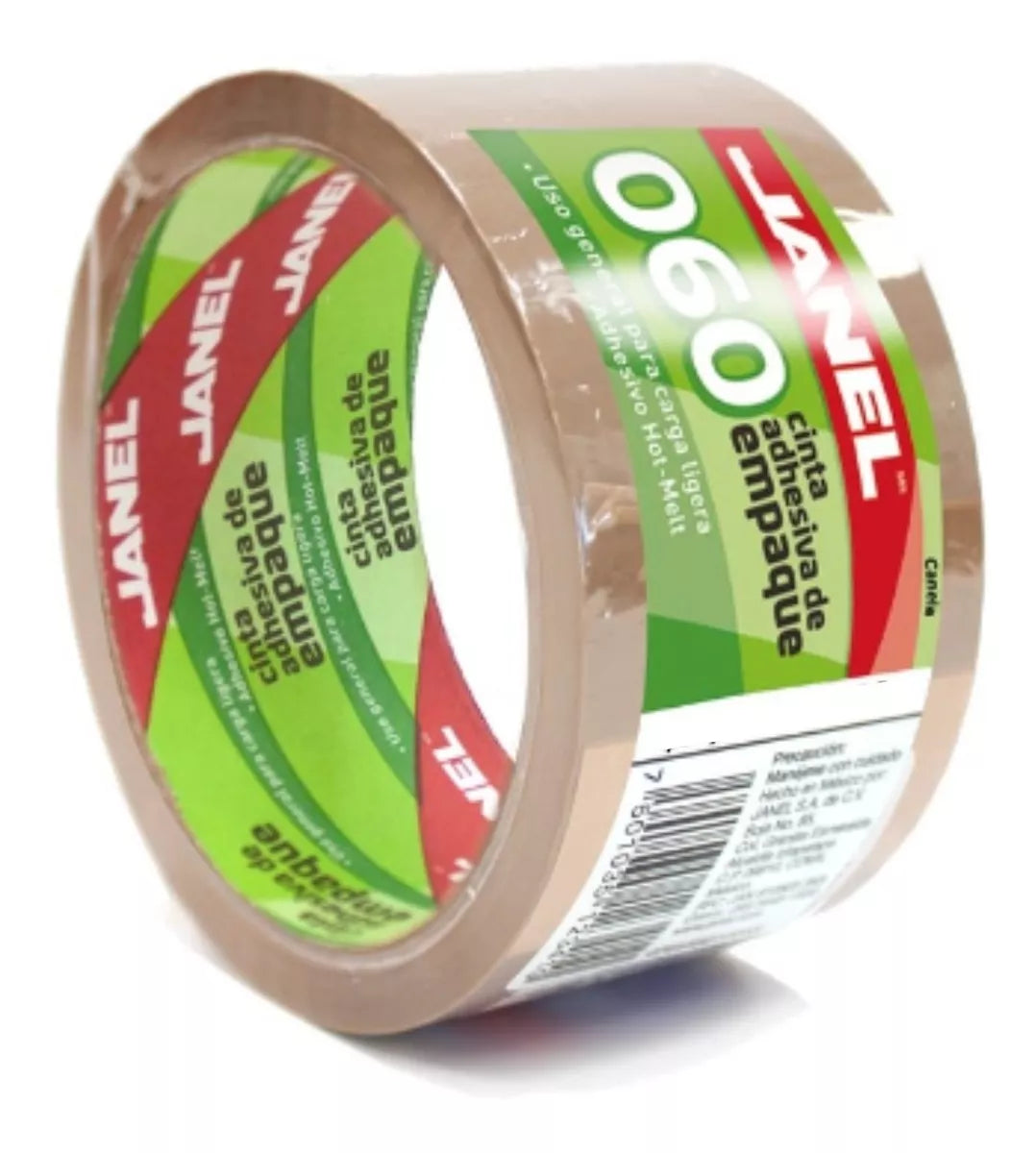 6 Pz Cinta Empaque Canela O Transparente Janel 060 48mmx150m