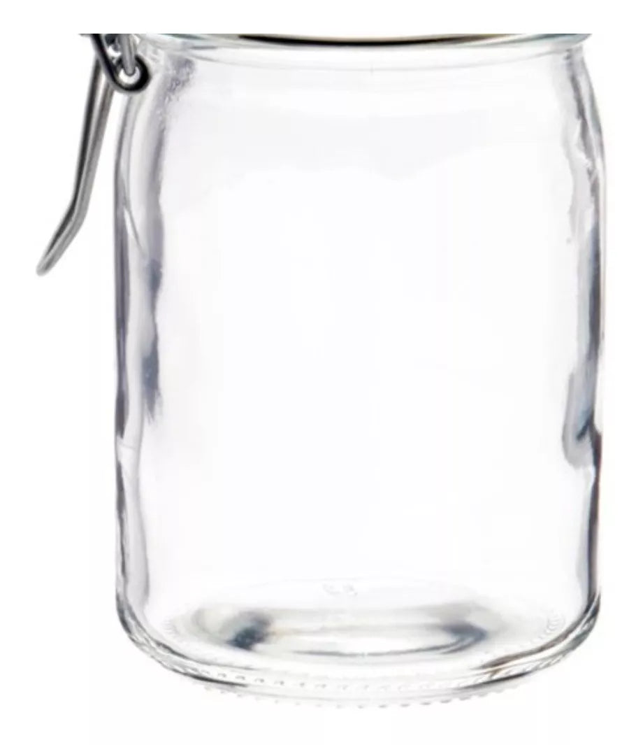 Set 6 Brocalito Vidrio Envase Redondo Regalo Dulcero 200ml