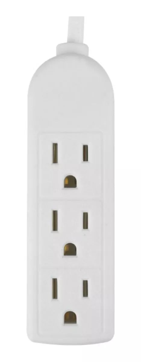 Barra Multicontacto Sanelec Mini 3 Entradas 8610 0.6m