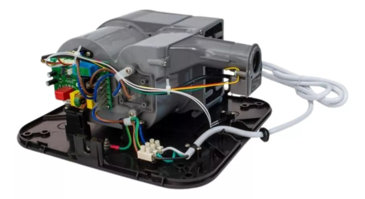 Secador Aire Oval Acero Inoxidable Satinado Alta Velocidad