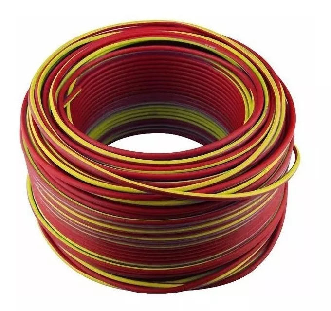 Cable Alucobre Keer Longitud 100m Antiflama Calibre 10 Rojo