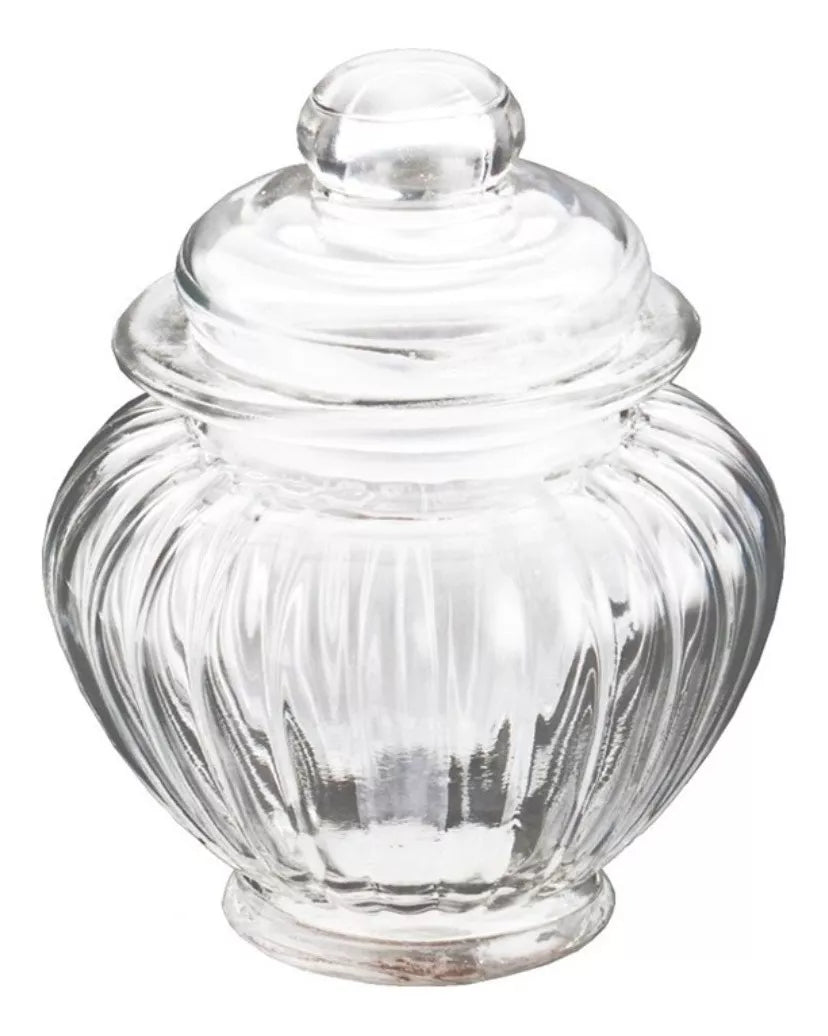 Set 6 Brocalito Vidrio Envase Mandarina Regalo Dulcero 300ml