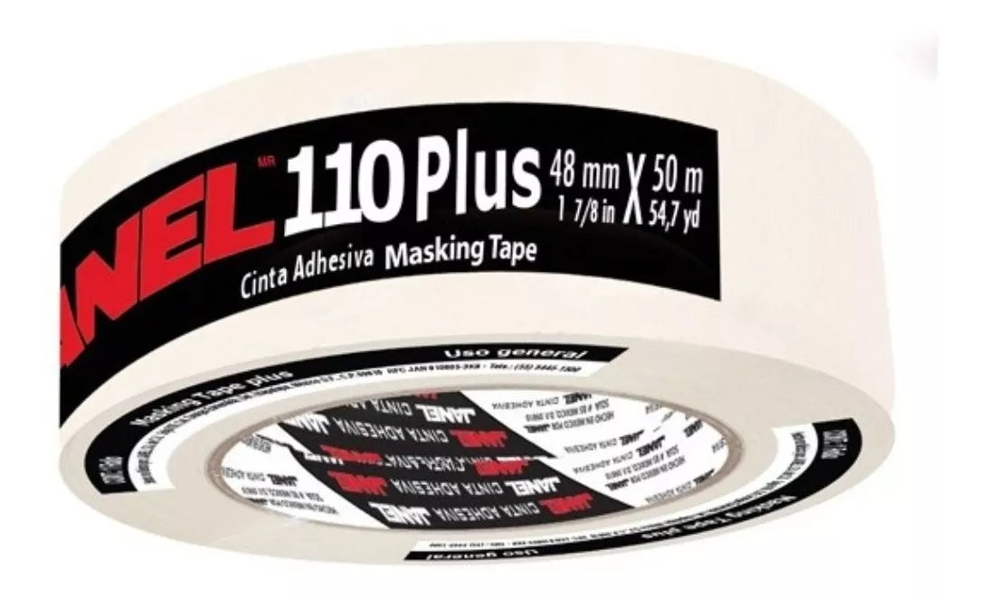 Cinta Adhesiva Maskingtape 110 Oficina 48mmx50m Janel Rollo