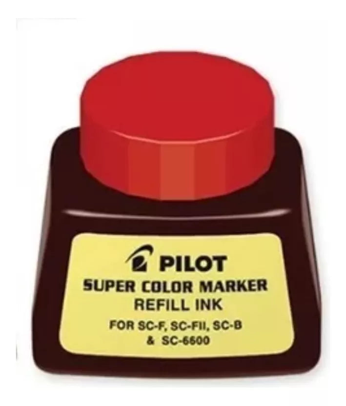 Bote Tinta Refill Pilot Recarga Marcador Jumbo Elegir Color - MarchanteMX