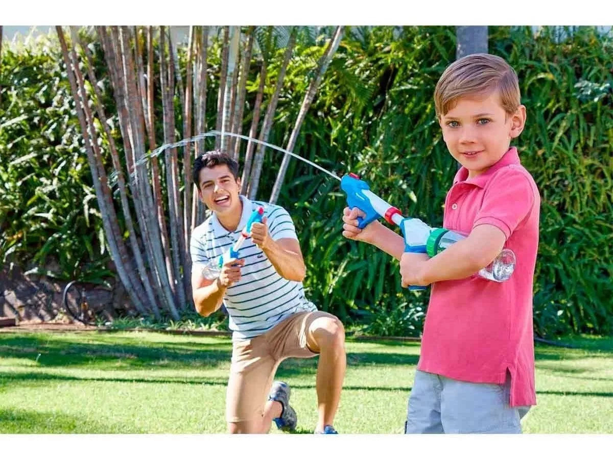 Pistola Chorro Agua Presion Cilindro 575ml Juegos Acuaticos