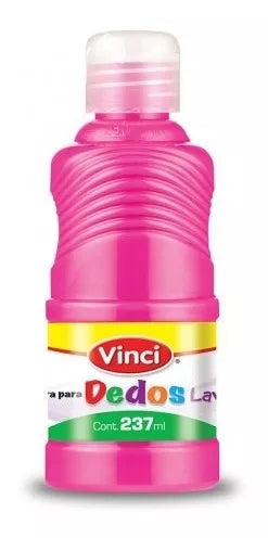 Pintura Para Dedos Lavable Vinci Colores Surtidos 237ml Elegir Color - MarchanteMX