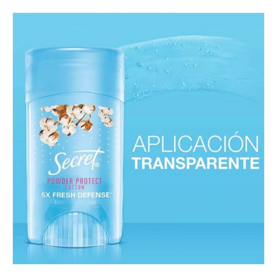 Antitranspirante En Gel Secret Powder Protect Cotton 45 Gr