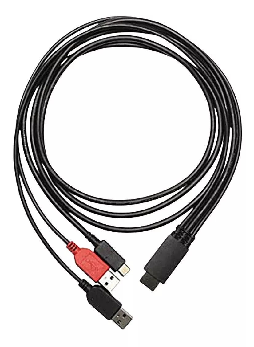 Cable Cargador Xp-pen Spe40 3en1 Tipo C Usb Tableta Artist