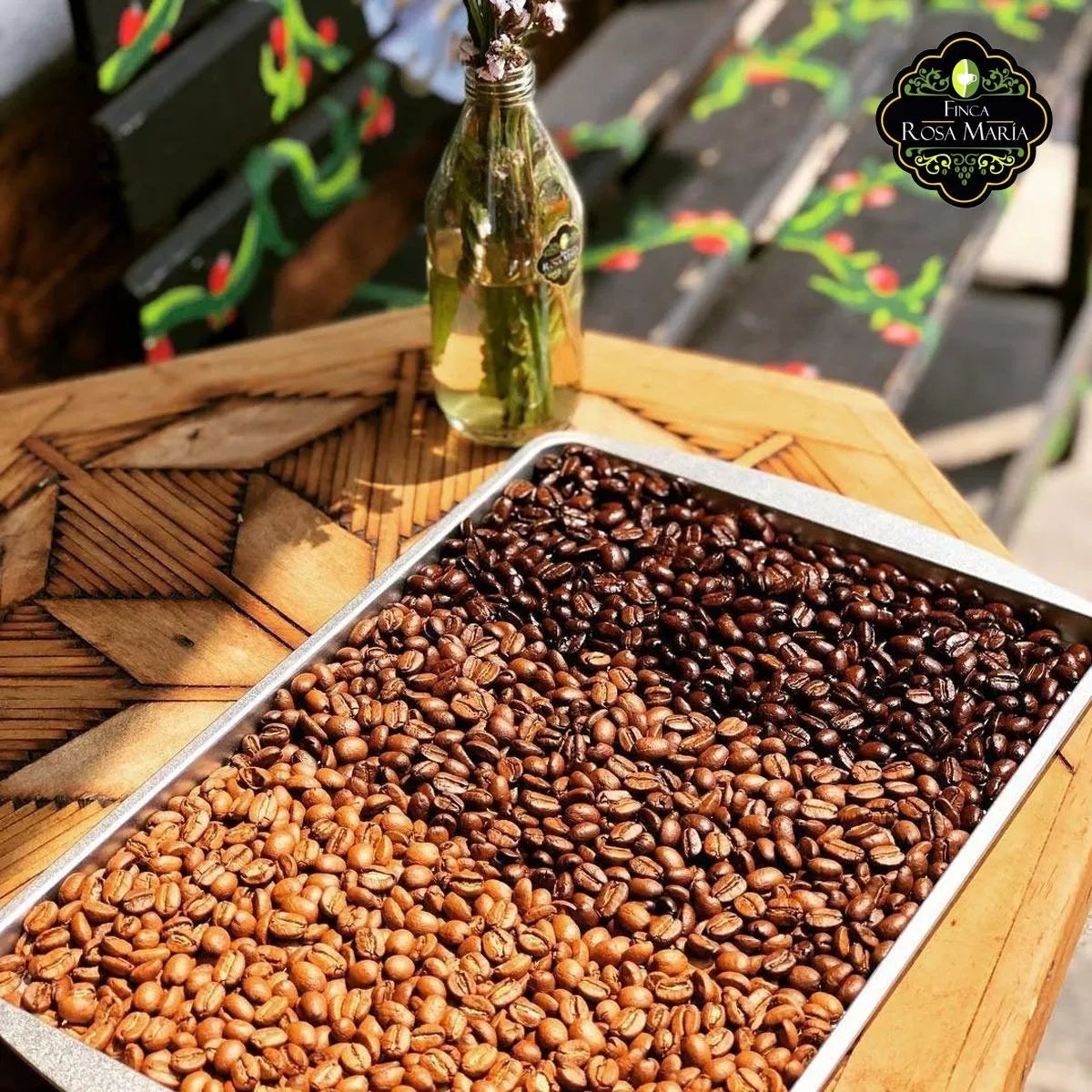 Café Gourmet Tostado Dark Finca Rosa María Bolsa 500g