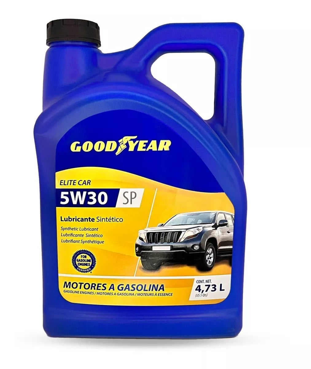Aceite Motor Sintético Premium Goodyear 4.73l 5w30 10w30