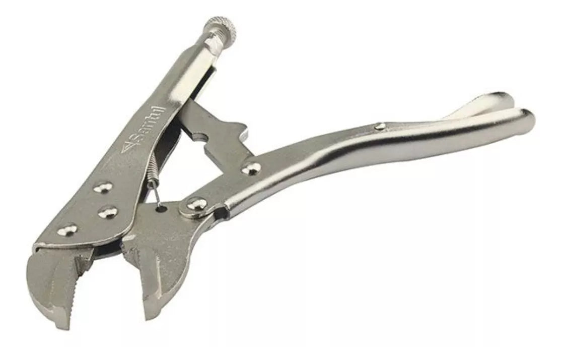 Pinza Clásica De Presión Santul 10 Mordaza Recta Acero 7624