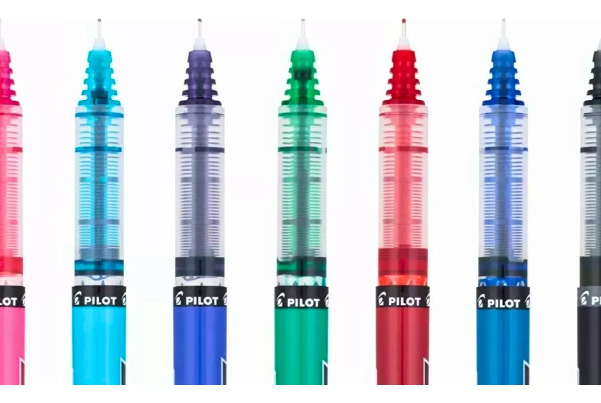 12 Boligrafos Gel Pilot Pen Precise V5 Punto Extrafino 0.5mm