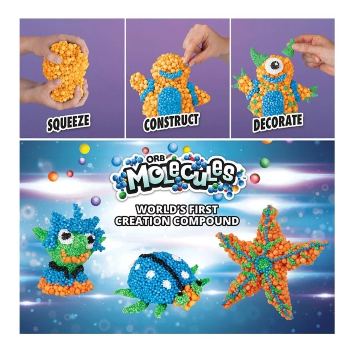 Orb Molecules Bugeleon Pasta Esferas Moldeable Pasta