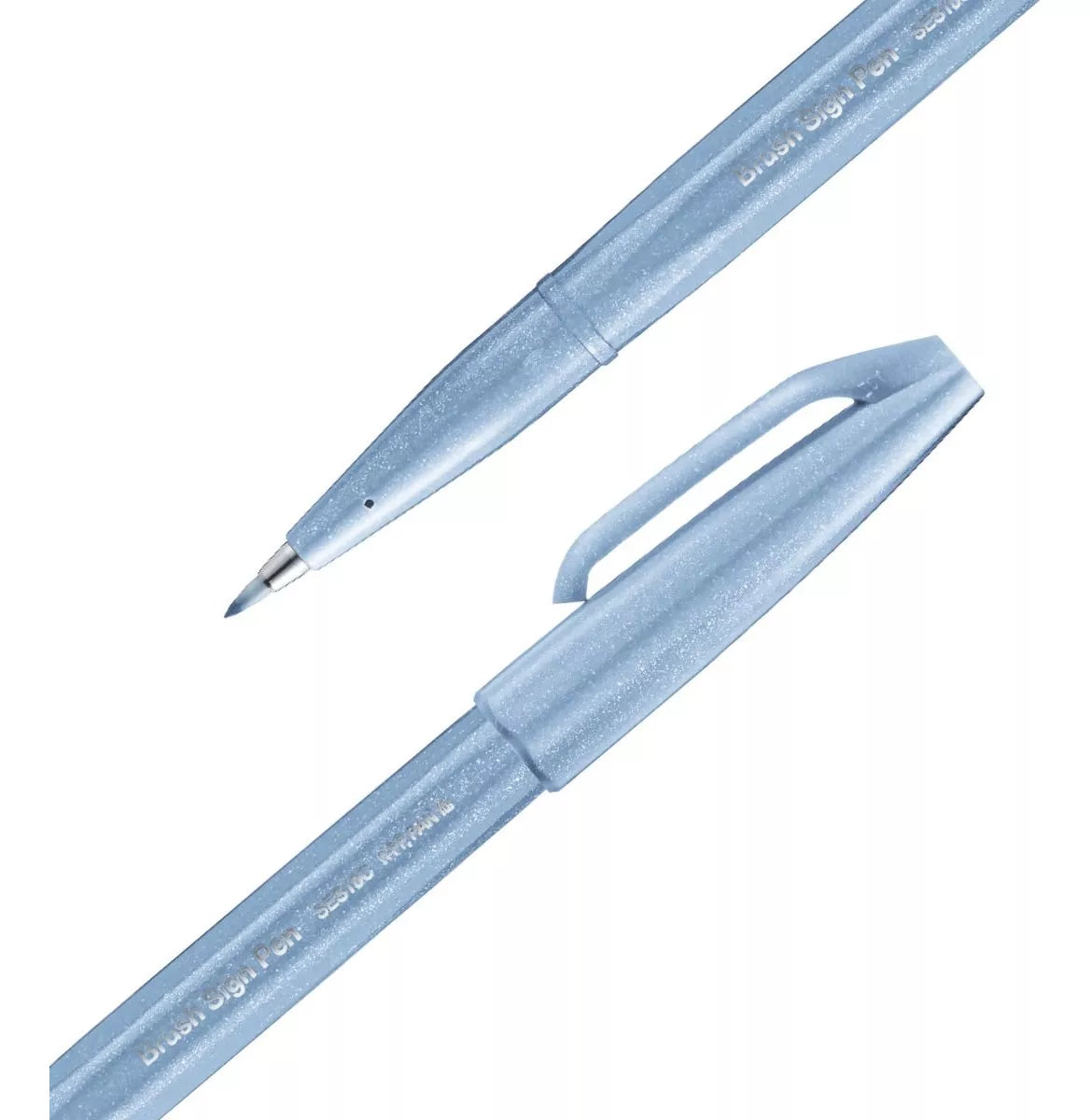 12 Plumas Brushup Pentel Marcador Punta Fieltro Tinta Pastel