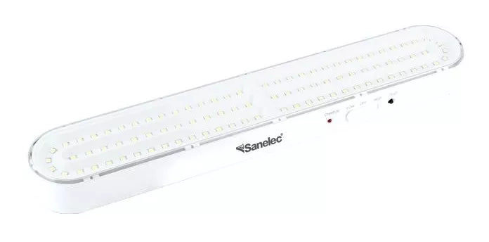 Lampara Recargable De Emergencia Sanelec Pro 90 Leds 2204