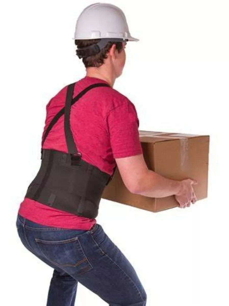 Faja Seguridad Lumbar Tirantes Elasticos Ajustables Alyger