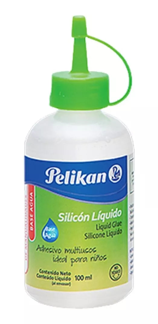 Silicon Liquido Base Agua Ecológico Frasco 100ml Pelikan
