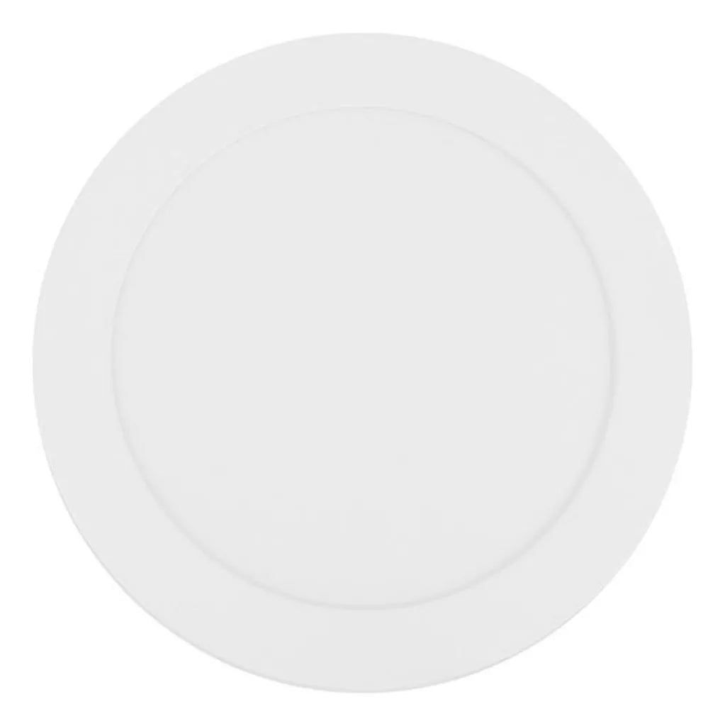 Panel Circular Led Empotrar Luz Calida Sanelec 12w Luminario
