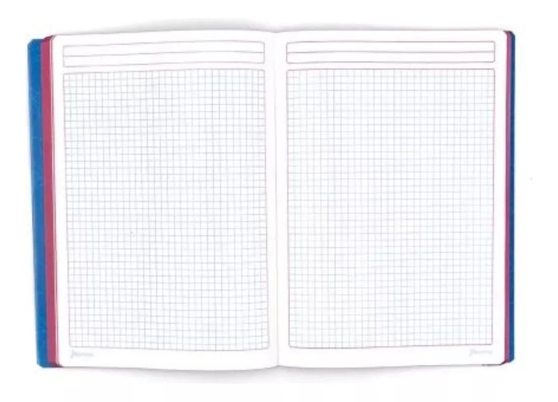 Cuaderno College 100 Hj Norma Color 360 Cosido Cuadro Chico
