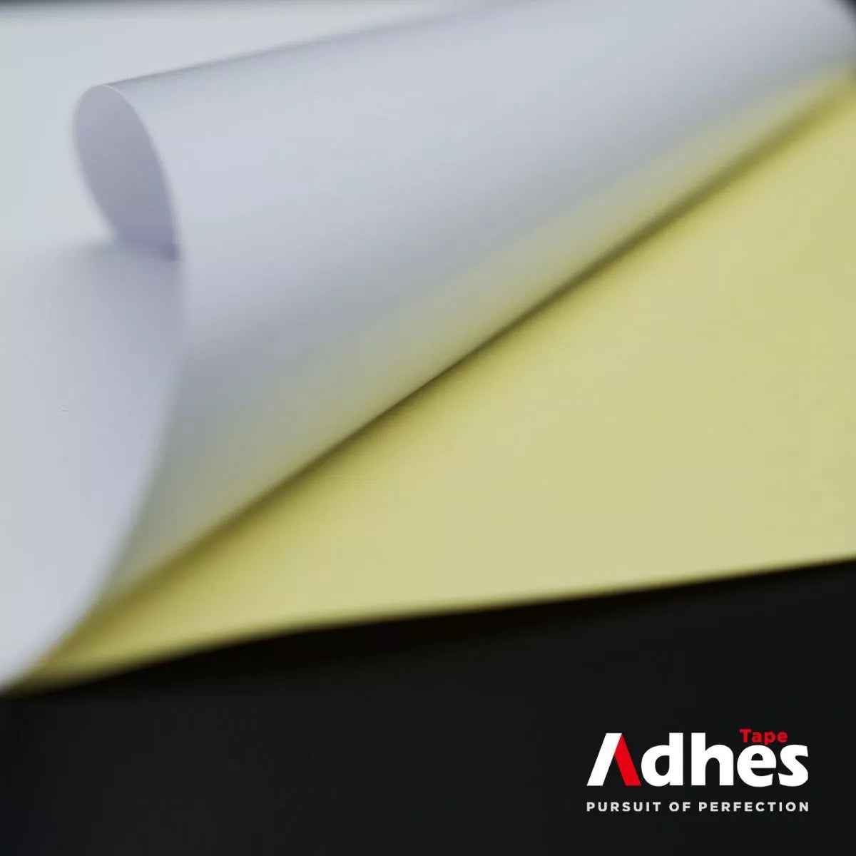 100pz Papel Adhesivo Para Impresión Adhes Blanco Termico