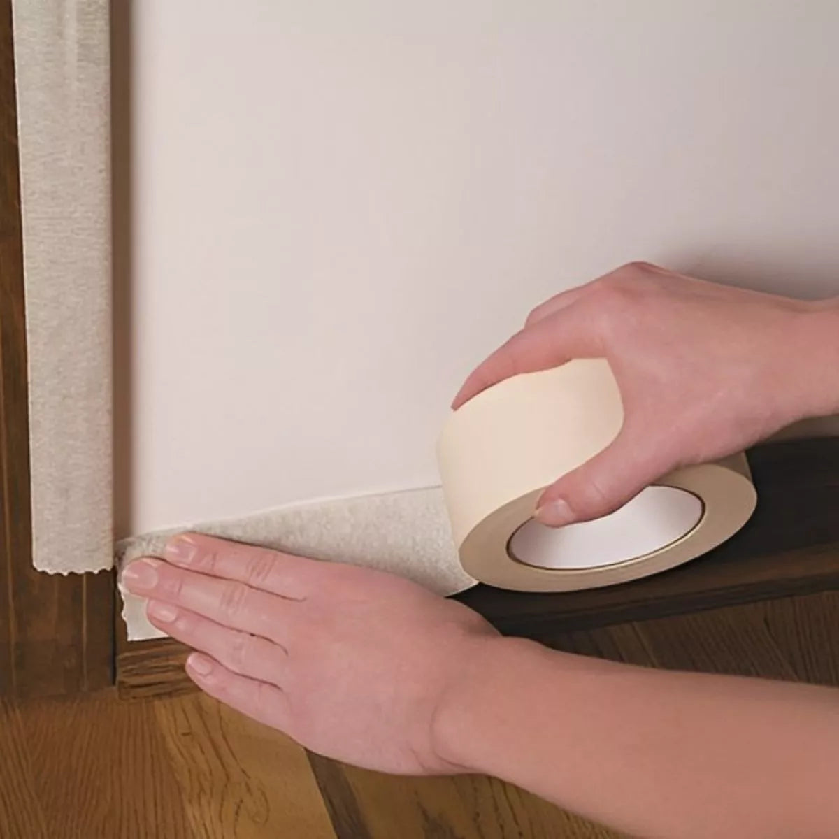 Cinta Enmascarar Adhes Masking Tape Beige 24mm X 50m