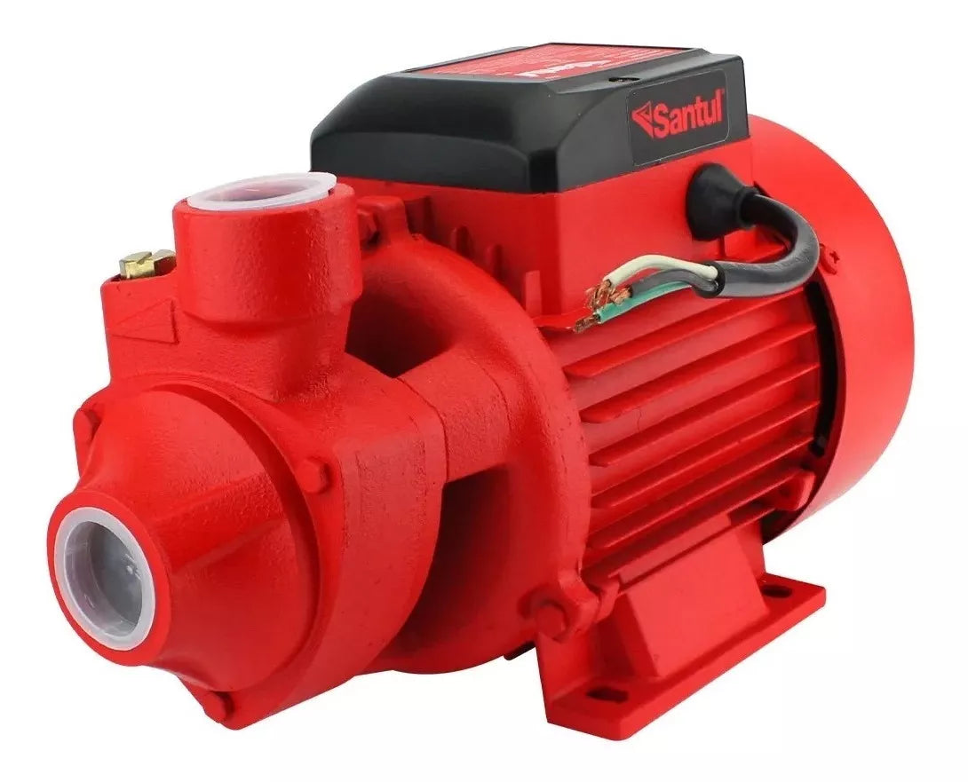 Bomba Agua Eléctrica Periférica Santul Riego 750w Altura 65m