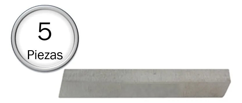 5 Buriles Cuadrados Dogotuls Acero Alta Velocidad 1/2x4