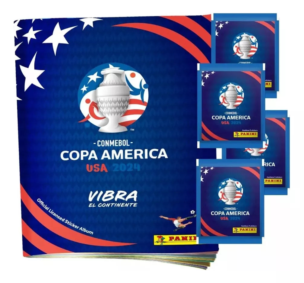 Album Pasta Suave Copa America Usa 2024 Panini Español