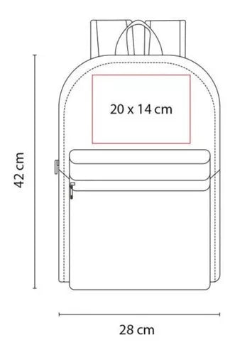 Mochila Escolar Juvenil Laptop Economica Unisex Colores Color Rojo