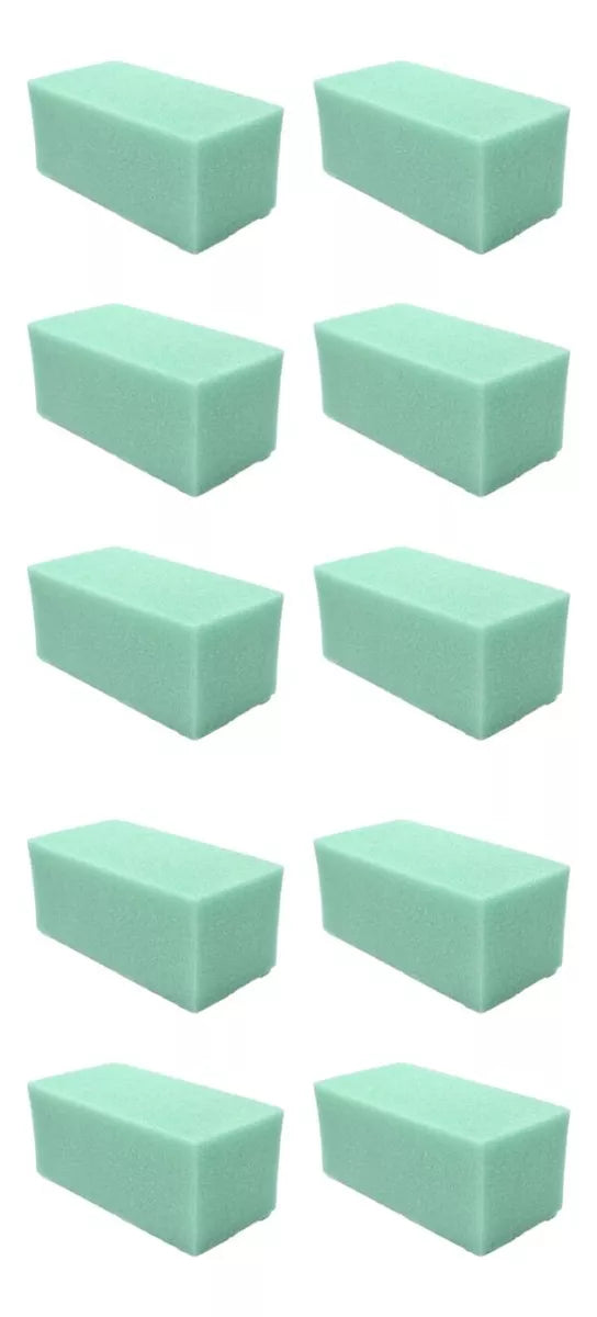 Pack 10 Espumas Floral Foam Confetti Arreglos Artificiales