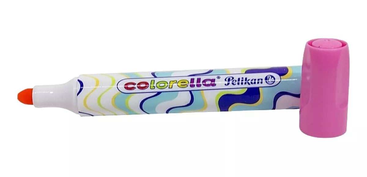 12 Plumones Plumin Pelikan Colorella Dibujo Coloreado Niños