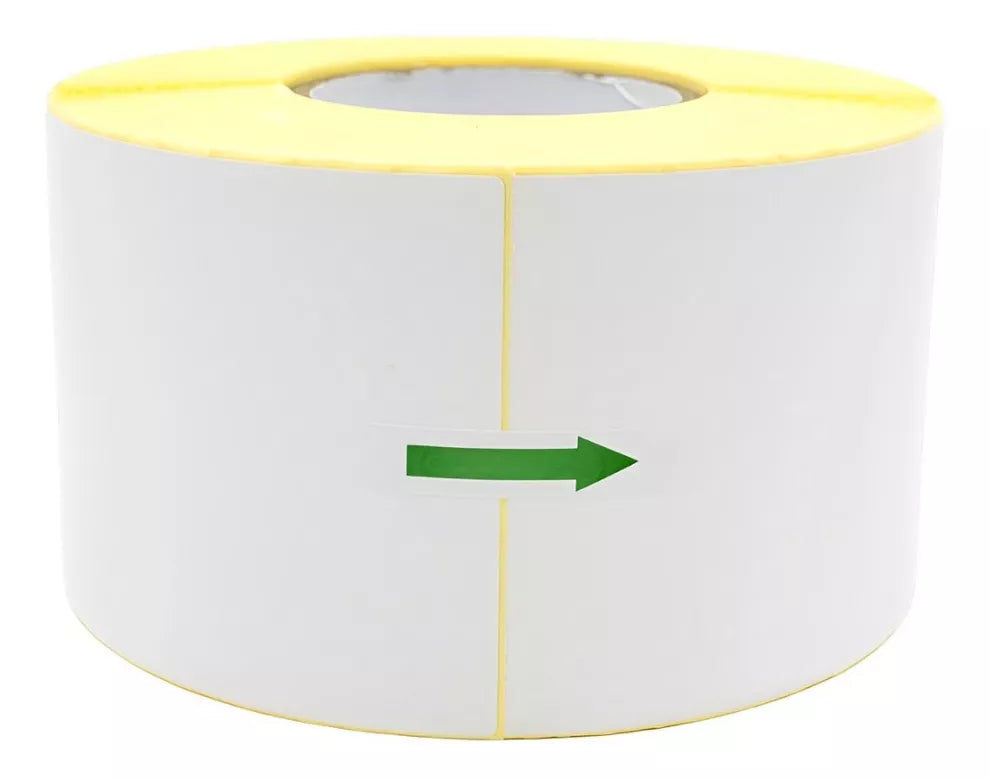 Etiqueta Papel Termico Adhes Blanco 1000 X Rollo 10cm X 15cm