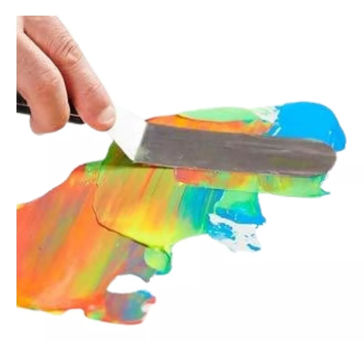 Set 6 Pinturas Acrilicas Liquitex Básico + Medio + Pincel