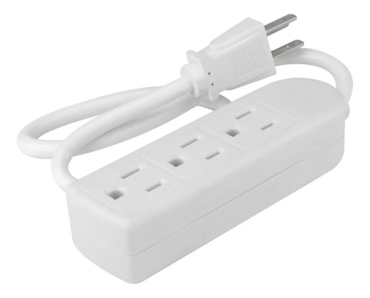 Barra Multicontacto Sanelec Mini 3 Entradas 8610 0.6m