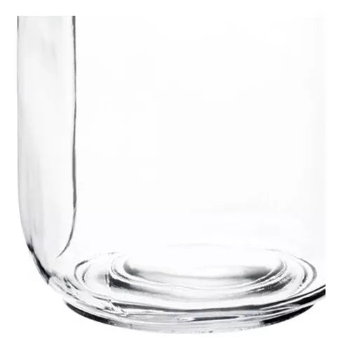 Frasco Hermetico Vidrio Contenedor Con Tapa Clip Brocal 2 Lt