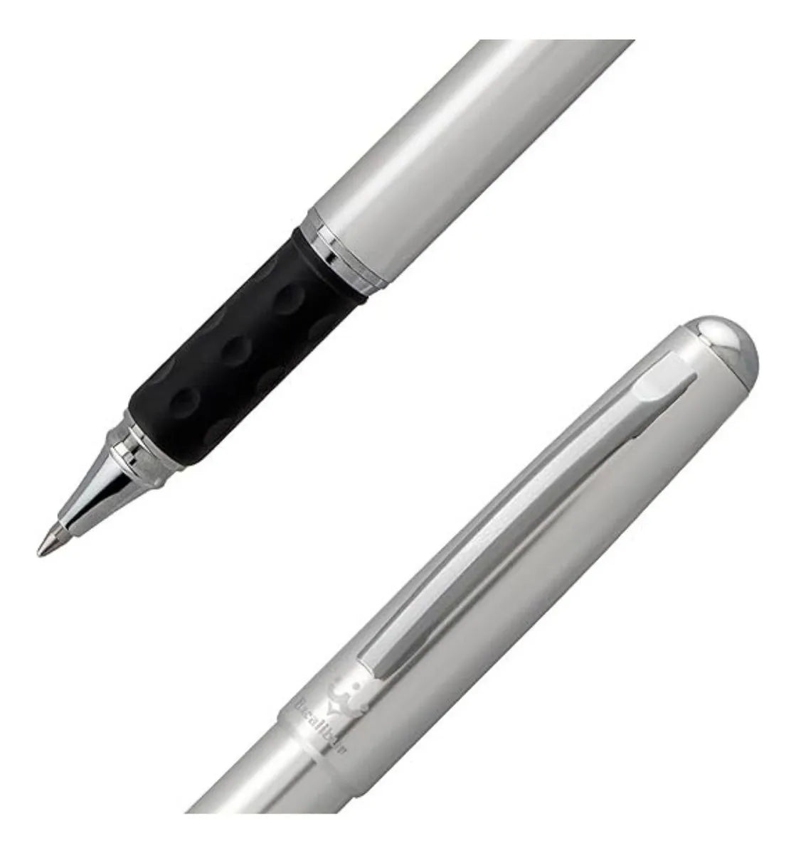 Boligrafo Color Plata Tinta Gel Negra Pentel Excalibur