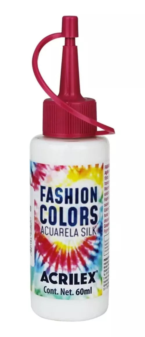 Pintura Acuarela Silk Acrilex Incoloro 60ml Diluyente Tela