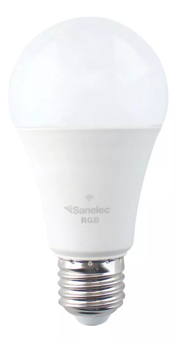 Foco Inteligente Led Sanelec Rgb 10w Wifi Modelo 1320