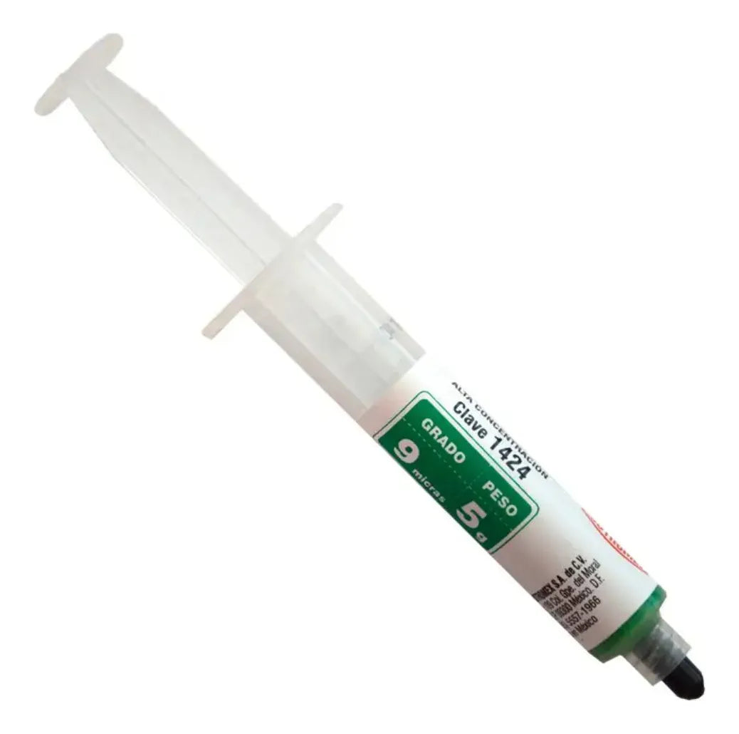 Pasta Diamante 1424 Austromex 5g No.09 Verde Pulir Molde