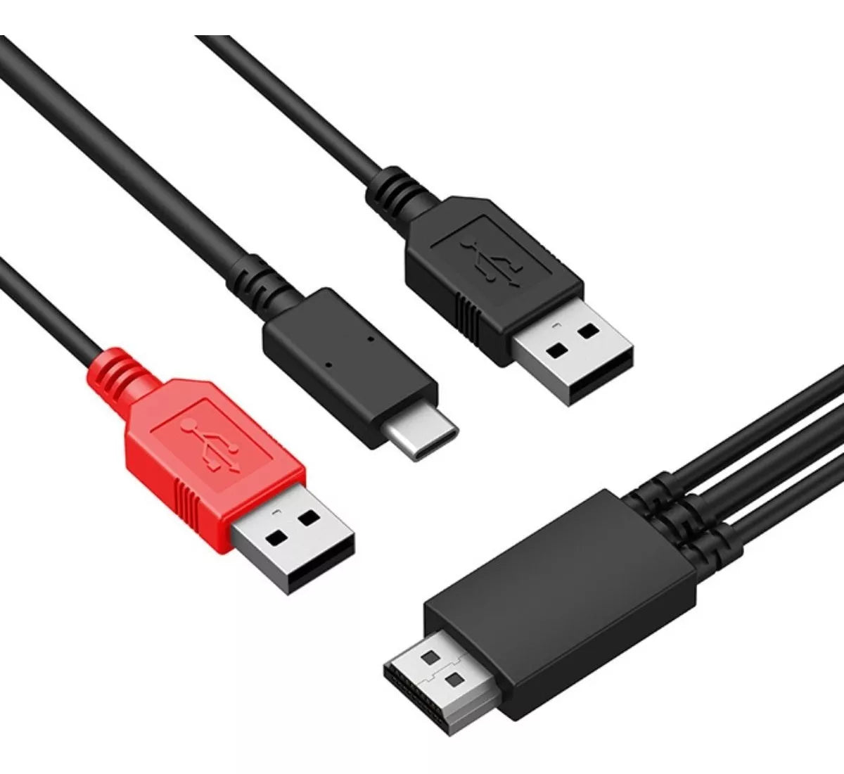 Cable Cargador Xp-pen Spe40 3en1 Tipo C Usb Tableta Artist