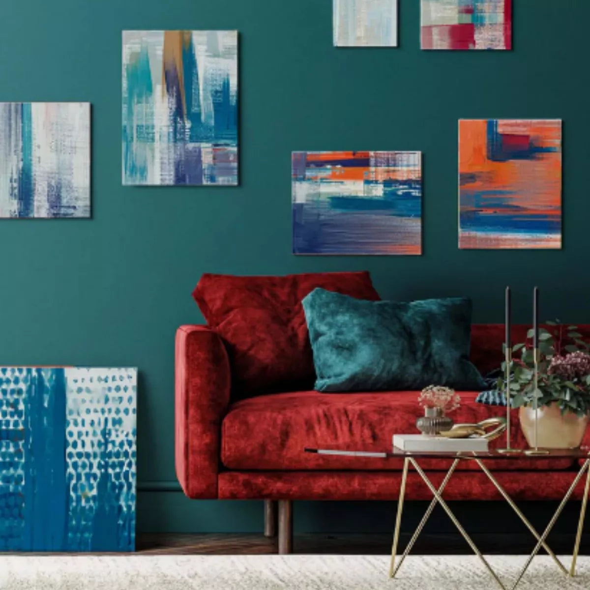 Set 28 Lienzos Bastidores Canvas Pintura 4 Tamaños Arteza