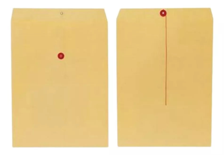 25 Sobres Bolsa Amarillo Nassa 26 X 34cms Rondana E Hilo