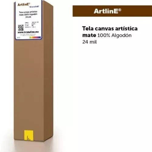Rollo Tela Canvas Kronaline 390g Algodón Mate Plotter Cv343