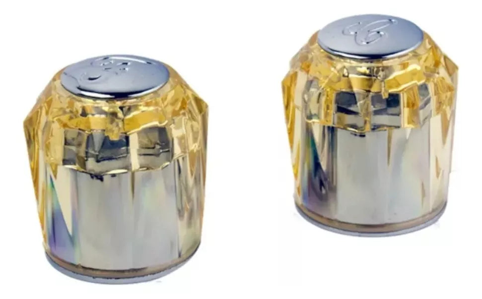 Manerales Regadera Meer Acrilico Color Amarillo Repuesto