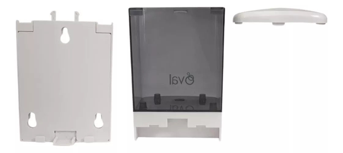 Jabonera Humo Oval Blanco 1 Litro Manual Uso Industrial