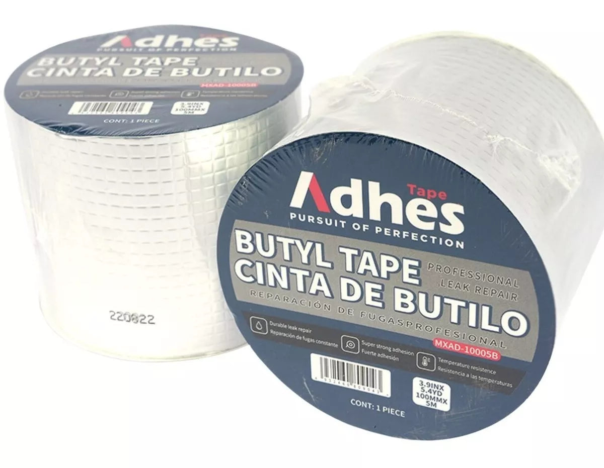 Cinta Butilo Adhes Reparacion Contra Agua 150mm X 5m