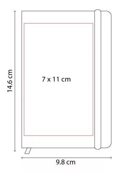Mini Libreta Tipo Moleskine Curpiel Paquete 10 Pieza